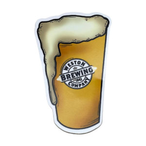 Pint Glass Sticker
